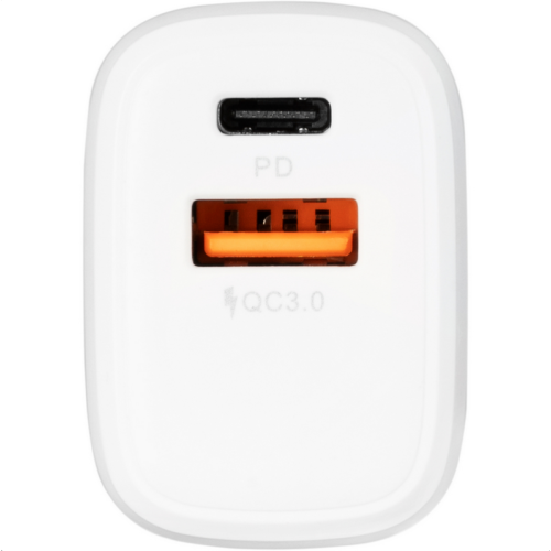 Сетевое зарядное устройство Gelius Pro X-Duo GP-HC014 USB+Type-C QC3.0/PD20W White